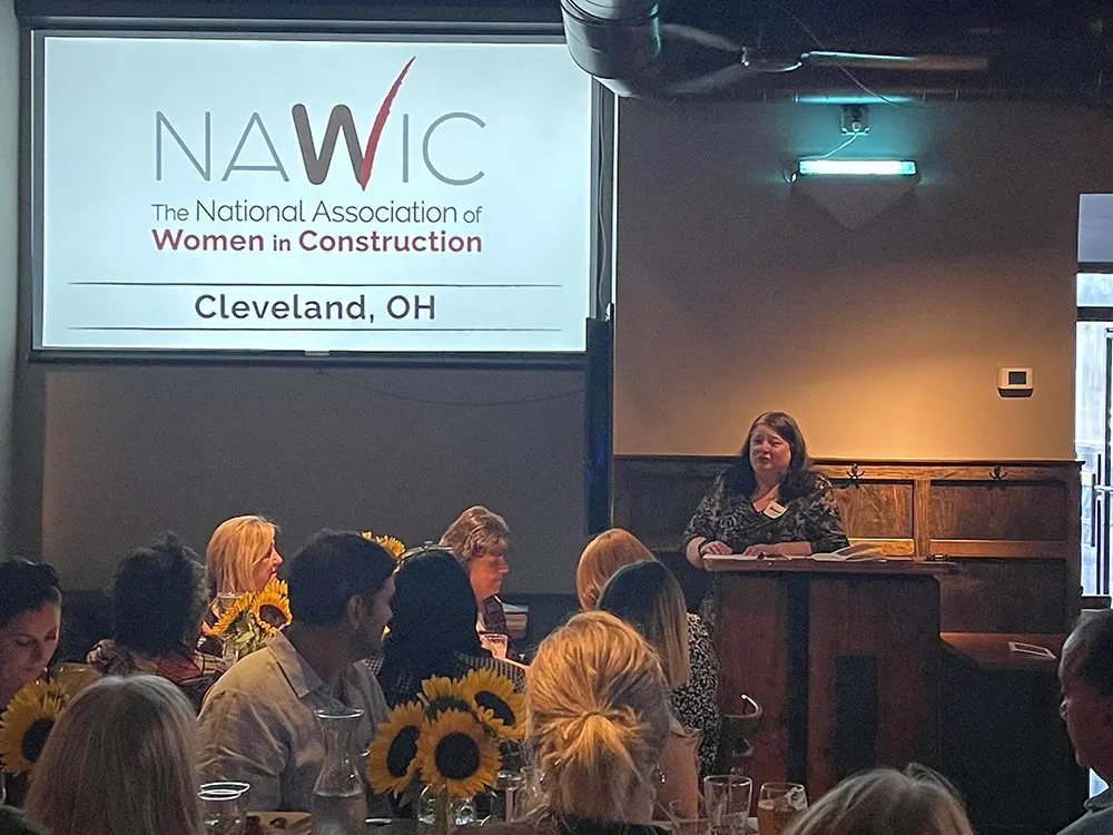 A gathering of NAWIC Cleveland