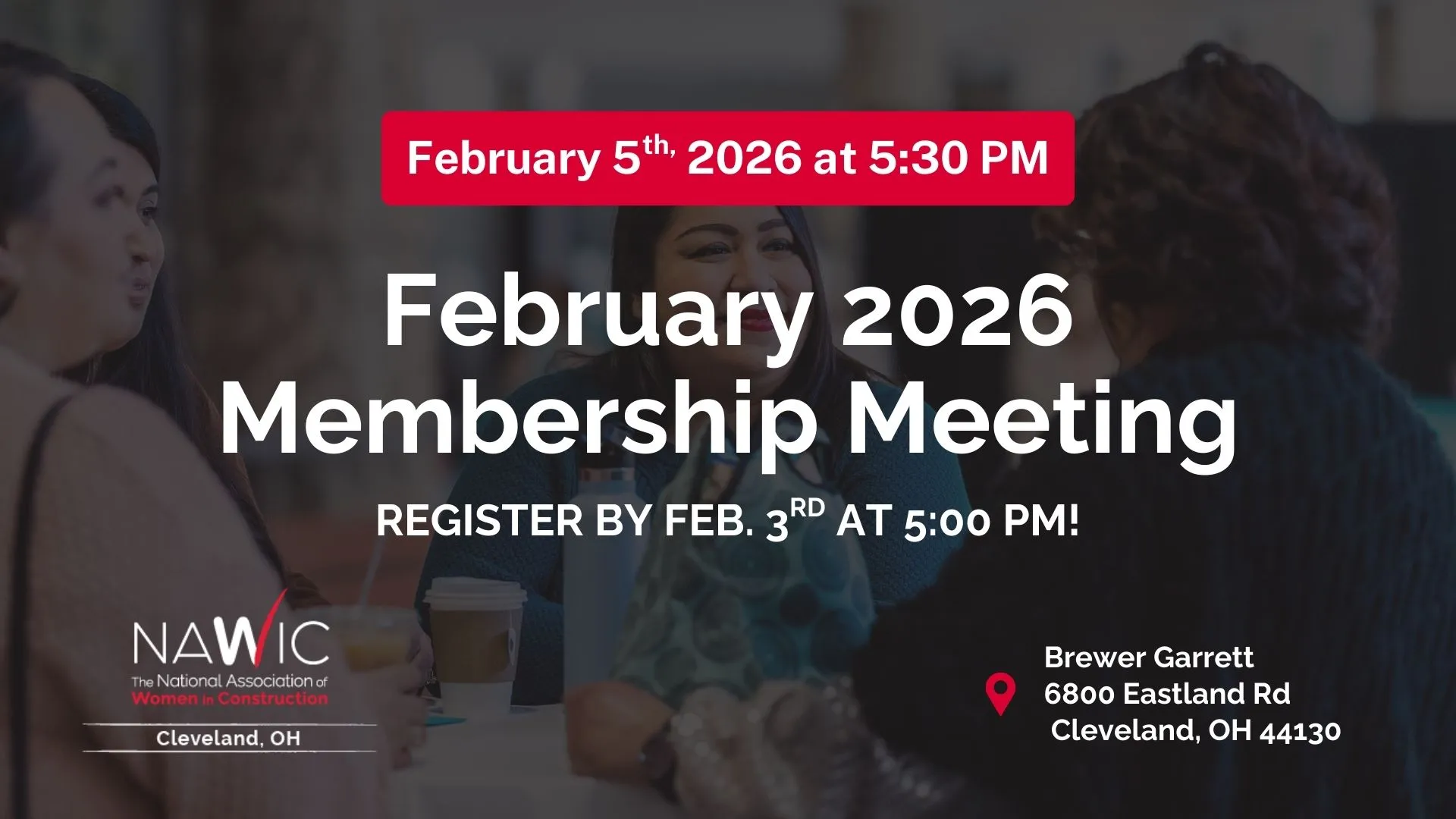 February 2026 NAWIC Cleveland Meeting at Brewer Garrett