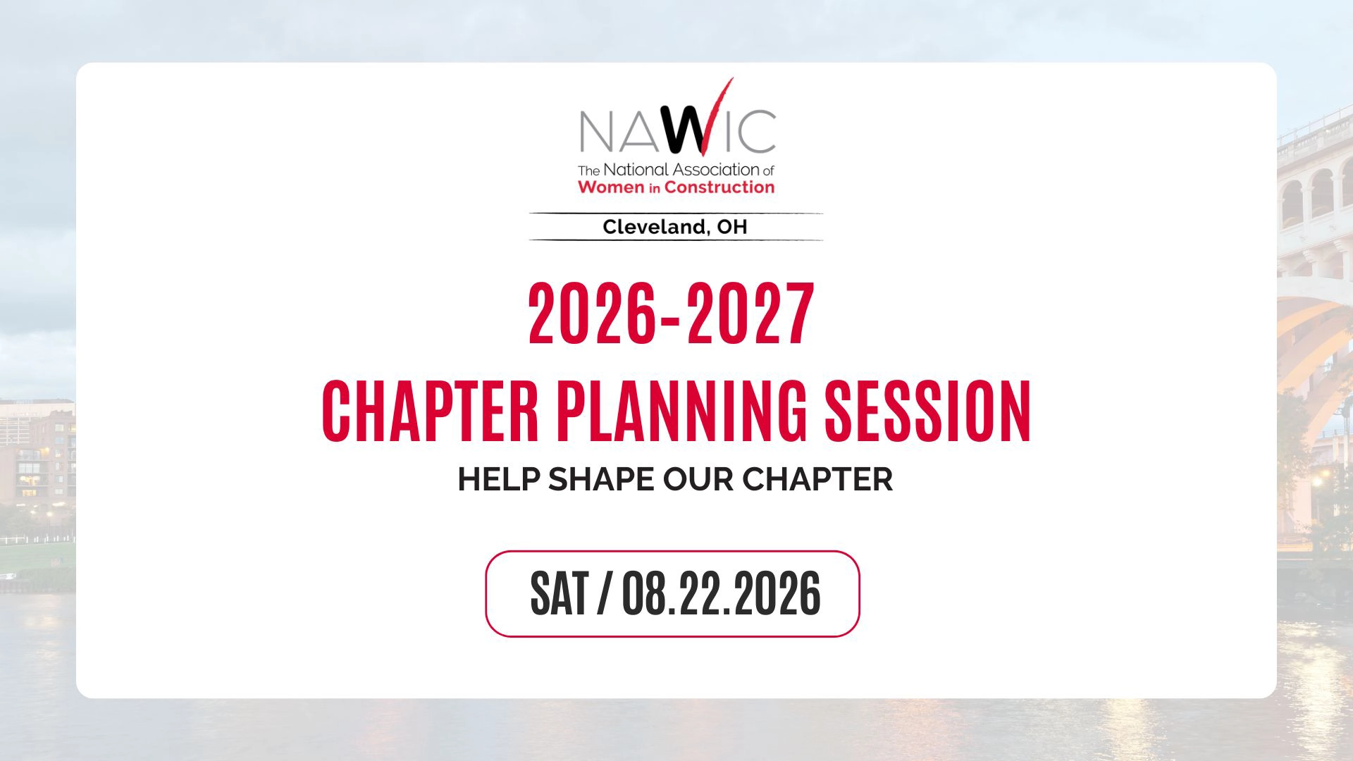Chapter planning session